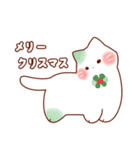 ふんわりシロねこ（個別スタンプ：25）