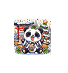 年末年始に使える！かわいい動物スタンプ10（個別スタンプ：21）