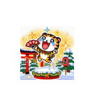 年末年始に使える！かわいい動物スタンプ7（個別スタンプ：5）