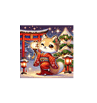 年末年始に使える！かわいい動物スタンプ7（個別スタンプ：15）