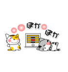 可愛いにゃんこ達【30】冬のミニ（個別スタンプ：6）