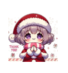 クリスマス☆エンジェルス（個別スタンプ：8）