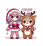 クリスマス☆エンジェルス（個別スタンプ：15）