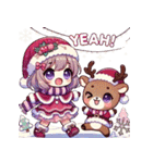 クリスマス☆エンジェルス（個別スタンプ：22）