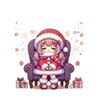 クリスマス☆エンジェルス（個別スタンプ：32）