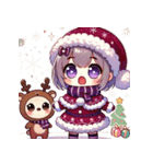 クリスマス☆エンジェルス（個別スタンプ：35）