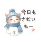 猫がいっぱい♡冬＆クリスマス（個別スタンプ：2）