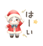 猫がいっぱい♡冬＆クリスマス（個別スタンプ：3）