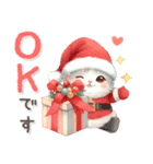 猫がいっぱい♡冬＆クリスマス（個別スタンプ：31）