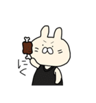 2文字でしゃべるうさぎ（個別スタンプ：12）