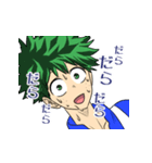 僕のヒーローアカデミア！参加しました！（個別スタンプ：5）