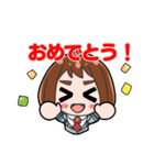 ヒロアカお茶子 日常（個別スタンプ：13）