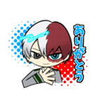 ★僕のヒーローアカデミア・LINEスタンプ★（個別スタンプ：3）