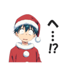 サンタコス少年のクリスマススタンプ（個別スタンプ：35）