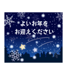 飛び出す♡年賀状＆クリスマス＆年末年始（個別スタンプ：24）