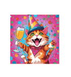 イロイロ猫（個別スタンプ：10）
