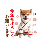 かわいい♡柴犬♡冬、正月、クリスマス（個別スタンプ：40）