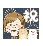 毎年*正月＆Xmas★大人かわいい主婦2(再販)（個別スタンプ：6）