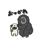 アメコカぱぐ with Gorilla（個別スタンプ：2）