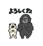 アメコカぱぐ with Gorilla（個別スタンプ：14）