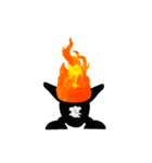 炎天DARK（個別スタンプ：8）