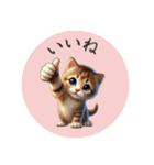 「リアルなねこのLINEスタンプ」が登場！（個別スタンプ：20）