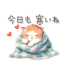 猫がいっぱい♡年末年始【改訂版】（個別スタンプ：30）