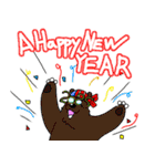くまったくまたち年末年始2025（個別スタンプ：20）