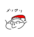 フェイスシールドの冬（個別スタンプ：9）
