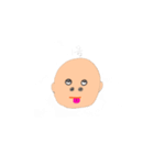 顔マネしてみて（個別スタンプ：1）