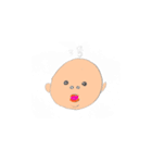 顔マネしてみて（個別スタンプ：3）