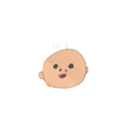 顔マネしてみて（個別スタンプ：12）