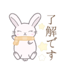 冬2※うさぎさん（個別スタンプ：27）