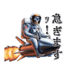 宇宙飛行死（個別スタンプ：26）