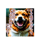 ブチ切れる犬（個別スタンプ：20）