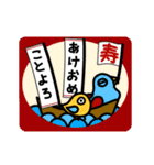 【再販】動くいろいろなとり 毎年使える冬（個別スタンプ：1）