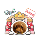 冬❤クレオ君とマリーちゃん（個別スタンプ：8）