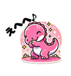 きょうりゅうの毎日：日常会話＆冬ver.挨拶（個別スタンプ：24）