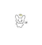 ドット゚うさぎ（個別スタンプ：13）