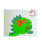 みどりのゆるよわかいじゅう⭐︎（個別スタンプ：10）