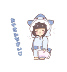 桜花のかわちいスタンプ（個別スタンプ：2）