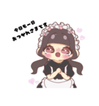 桜花のかわちいスタンプ（個別スタンプ：7）