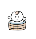 おりこうねこちゃん(冬だね)（個別スタンプ：8）