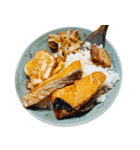 食品シリーズ : 祖父母の料理 #56（個別スタンプ：3）