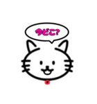 ねこのまちこ（個別スタンプ：12）