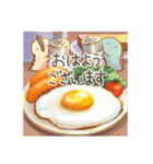 恐竜のいる毎日～冬多め色々詰め合わせ（個別スタンプ：38）