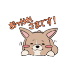 コーギーのむにむに（個別スタンプ：19）