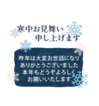 年賀状じまい＆年末年始のご挨拶（個別スタンプ：14）