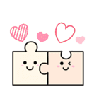 毎日使いやすい☆かわいいパズルの日常（個別スタンプ：22）