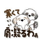 シーズー犬2024 『主に年末用です』（個別スタンプ：3）